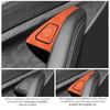 Top Suede For Tesla Model 3 Model Y (2019-2024) Door Switch Button Trim Cover Protection Decoration Car Interior Accessories