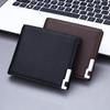 New Korean Style Men's Multifunctional Casual Short Leather Wallet