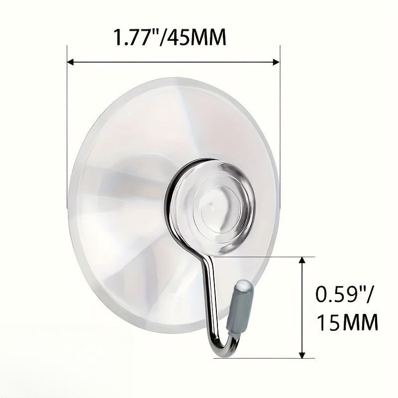 5/10pcs No punching Head Mushroom Head Sucker Suction Cups Hooks Suckers Kitchen Bathroom Suction Cup wedding Home  Accessories