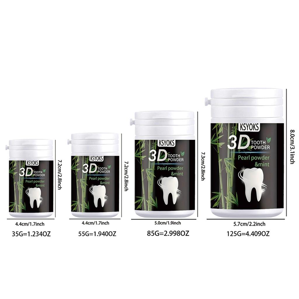 The surface of the teeth is shiny and the gaps between them are clean, so there is no need to worry about oral hygiene