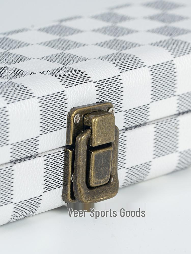 Professionelle zweiteilige Billard Queue Tasche, Ultra-Leicht Kunststoff Stahl, Zwei-Schlitz Design