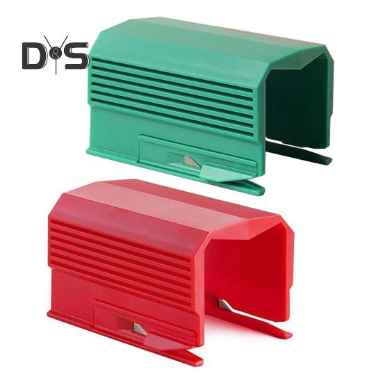 1/2Pcs Christmas Wrapping Paper Trimmer Cutter Tool Multi-color Practical Dual Blade Design Wrapping Paper Trimmer Gift Packing Supplies