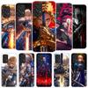 Fate Zero Stay Night Saber Phone Case For Samsung Galaxy A12 A22 A32 A52 A72 A02S Phone Case Note 20 Ultra 10 S10 Plus A51 A71 A