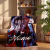 Hyunjin Custom Flannel Blankets Soft Warm Cozy Throws for Home Decor Holiday Gifts
