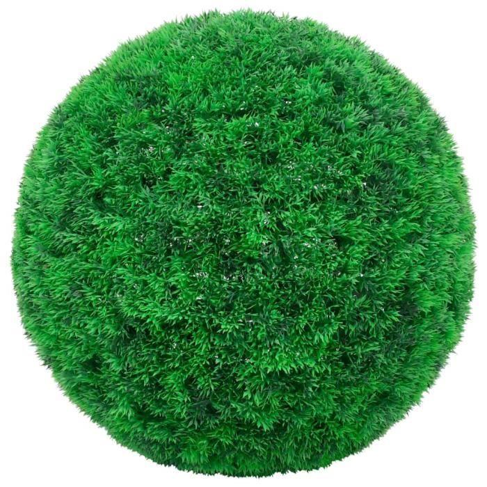 VidaXL Boules de buis artificielles 2 pcs 35 cm 315480