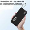 Shockproof Silicone Case For CUKTECH CP25 20000mah 55W Power Bank Dustproof Protective Power Bank Case Built-In Cable Storage