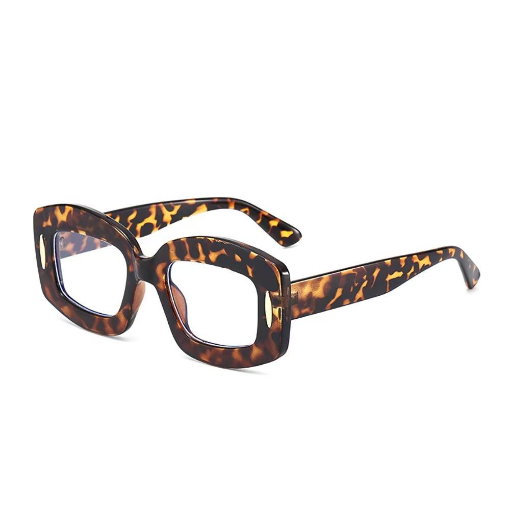 Personalized sunglasses men's European and American senior sense large frame women's Internet celebrity fashion cool versatile trend sunglasses