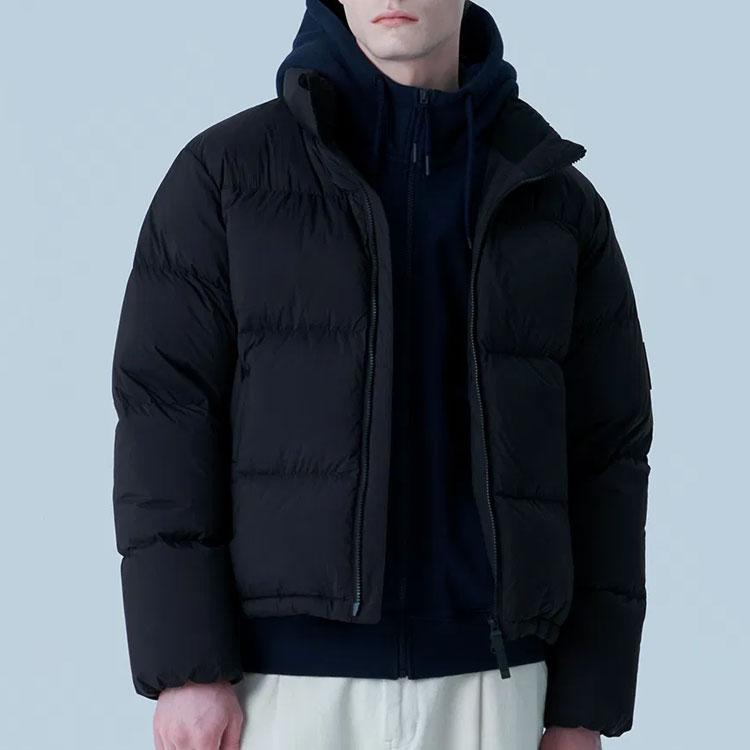 New FILA Puffer Jacket Unisex Black FS2DJF4102X-BLK