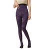 Damen Weihnachten Halloween Gestreifte Strumpfhosen Hoher Bund Vollständig Lange Strumpfhosen Leggings Strümpfe Cosplay Kostüm Zubehör
