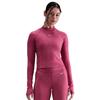 Womens/Ladies Swoosh Mock Neck Raglan Athletic Top