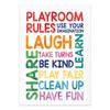 Numbers Alphabet Baby Room Wall Poster Education Picture Kid Bedroom Shape Nursery Wall Art Print Painting Nursery Decor Room