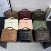 2026 New LP19 Hand-woven Bag Cross-border Explosive Lunch Box Bag Fashion Handbag Versatile Shoulder Messenger Bag
