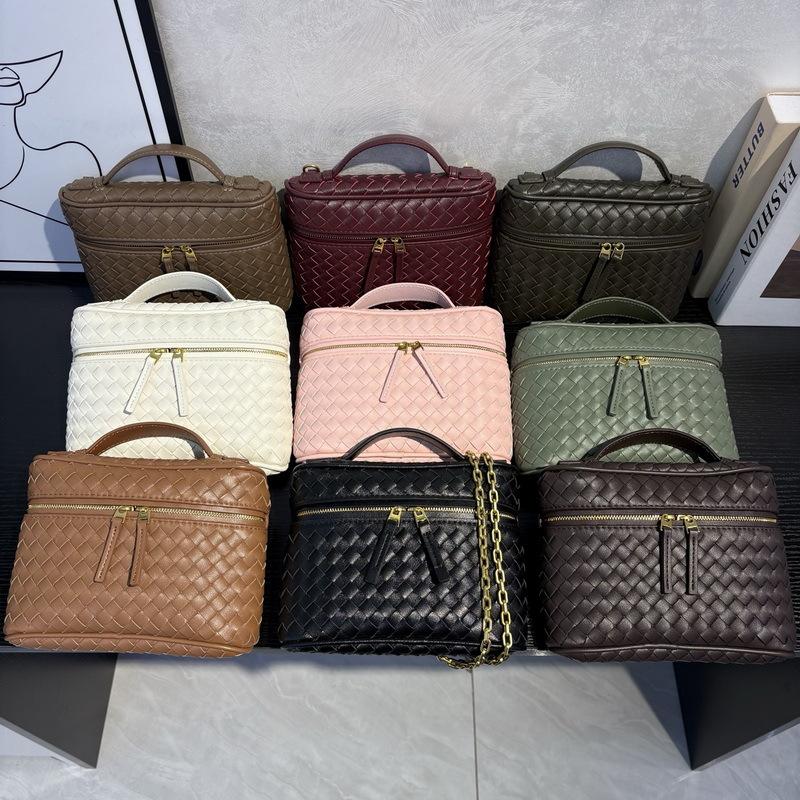 2026 New LP19 Hand-woven Bag Cross-border Explosive Lunch Box Bag Fashion Handbag Versatile Shoulder Messenger Bag