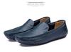 British Style Men's Plus Size Leather Driving Moccasins for Spring & Autumn