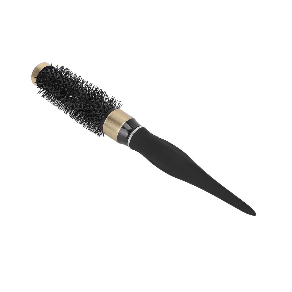 Round Brush Hair Comb Prevent Static Nylon Hair Aluminum Hairdressing Tool for Blow Drying Curling#30