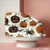 Fashion Halloween Print Work Hat Casual Wash Hat Bag Cap