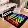 Custom personalization Sprunki themed Print Area Rug - Soft, Washable Non-Slip Indoor Mat,Living Room,Home&Office Decorative Rug