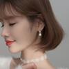 Hot Sell Simple Design 100% Baroque Freshwater Pearl 14K Gold Filled Female Tassels Stud Earrings  Not Allergic