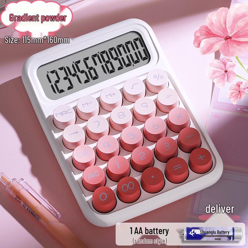 High-Value Flexible Office Calculator for Students and Professionals with Cute Design and Voice Functionality