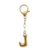 Metal Capital Letter Key Chains Bubble Letter Initial Letter Key Chains Alphabet Key Chains  Women