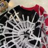 Sweater Men's and Women's Autumn and Winter New Handsome Spider Jacquard Round Neck Lazy Loose Trendy Knitted Sweater