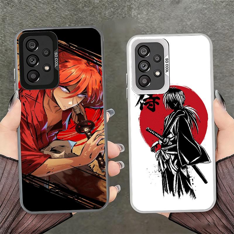 Rurouni Kenshin Anime Soft Phone Case for Samsung A17 A16 A15 A14 A13 A57 A56 A55 A54 A53 A37 A36 A35 A34 A33 A26 A25 A24 A23 A5