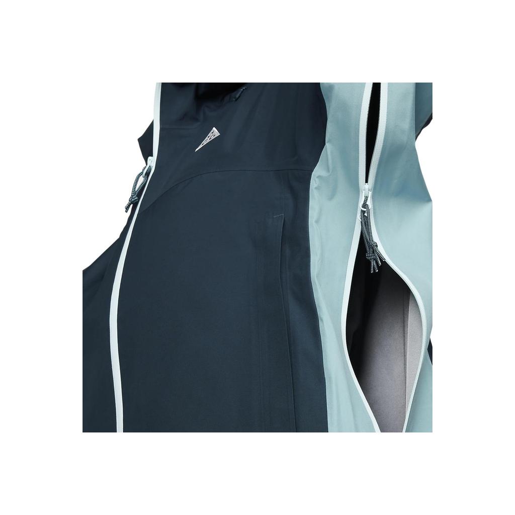 Nike ACG Misery Ridge Windproof Waterproof Loose Comfortable Hooded Zip Jacket Unisex Jackets Navy-Blue Denim-Blue Turquoise FV8641-478