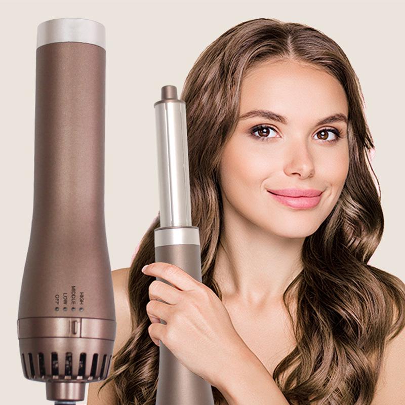 Multifunctional 5-in-1 Hot Air Styling Comb with Power-Off Protection