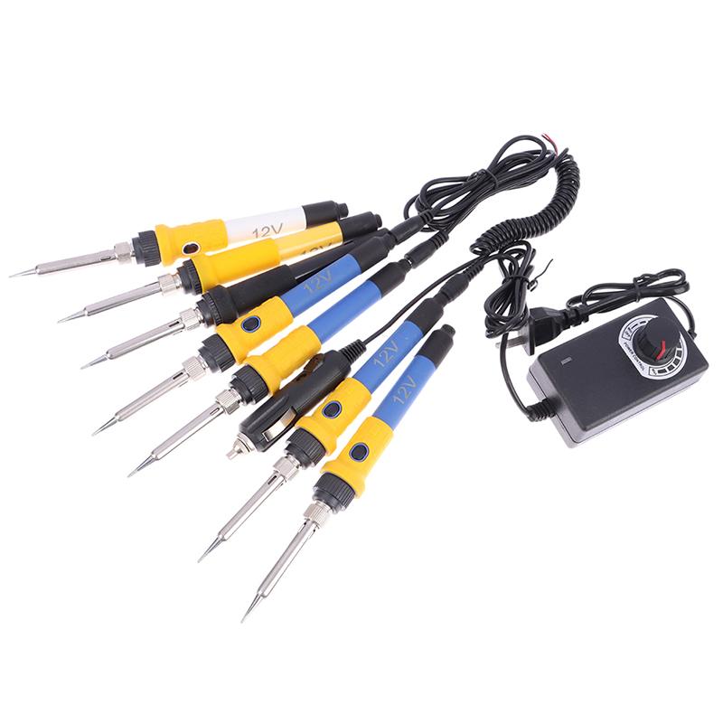 Dc 12V Soldering Iron Low-Voltage Car Battery 60W Welding Rework Repair Tools