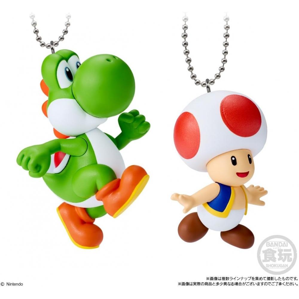 Bandai  Bandai  Super Mario Mascot Charm Collection 2 Chewing Gum Food Toy [box Sale Set Of 10]