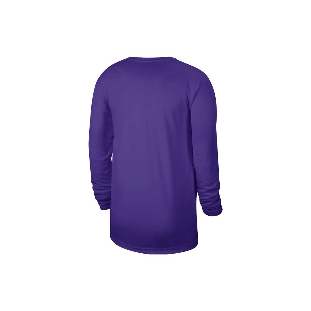 Nike X NBA Los Angeles Lakers Dri-FIT Training Long Sleeve T-shirt 'Purplr' Men's FD9953-504