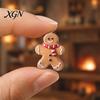 Decorative Pendants for Garlands 4 Pcs Gingerbread Christmas Ornaments, Candy Cane, Tree, Lollipop, Sweet Style Ornaments Man Xmas Tree Hanging