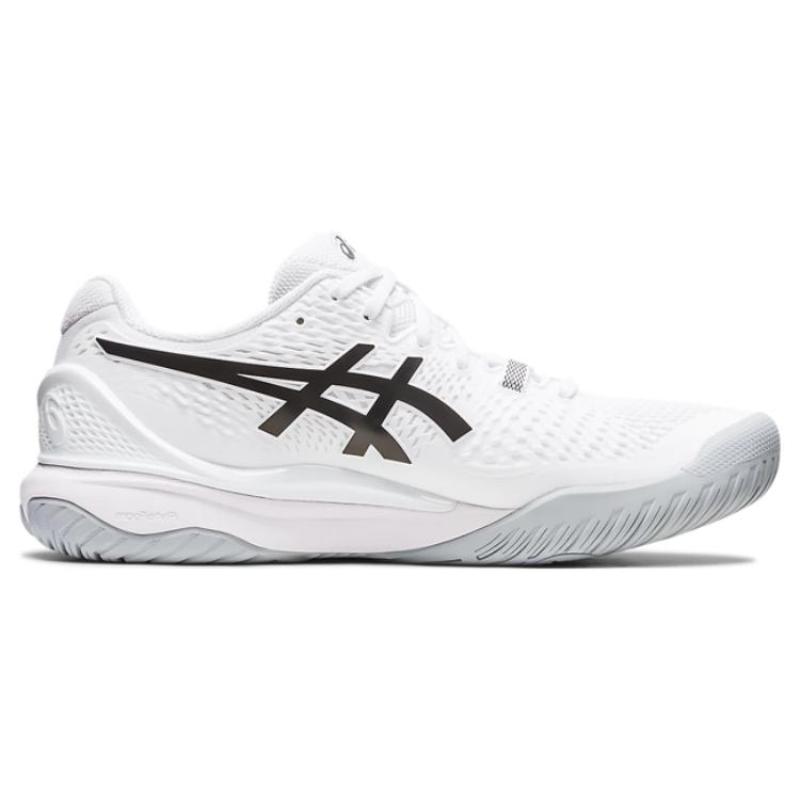 Asics Gel Resolution 9 White Black Sneakers 1041A330-100
