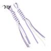 Custom Keychain Findings for Beads 2Pcs Parachute Cord Ropes, Braided Nylon Charms, Colorful Versatile Crafting Supplies DIY Bag Charms Purse Handbag
