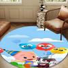 Cleo And Cuquin Round Mat Home Decor, Chair Rug For livingroom,Bedroom, Doormat Home Decor Birthday Gift Christmas Gifts