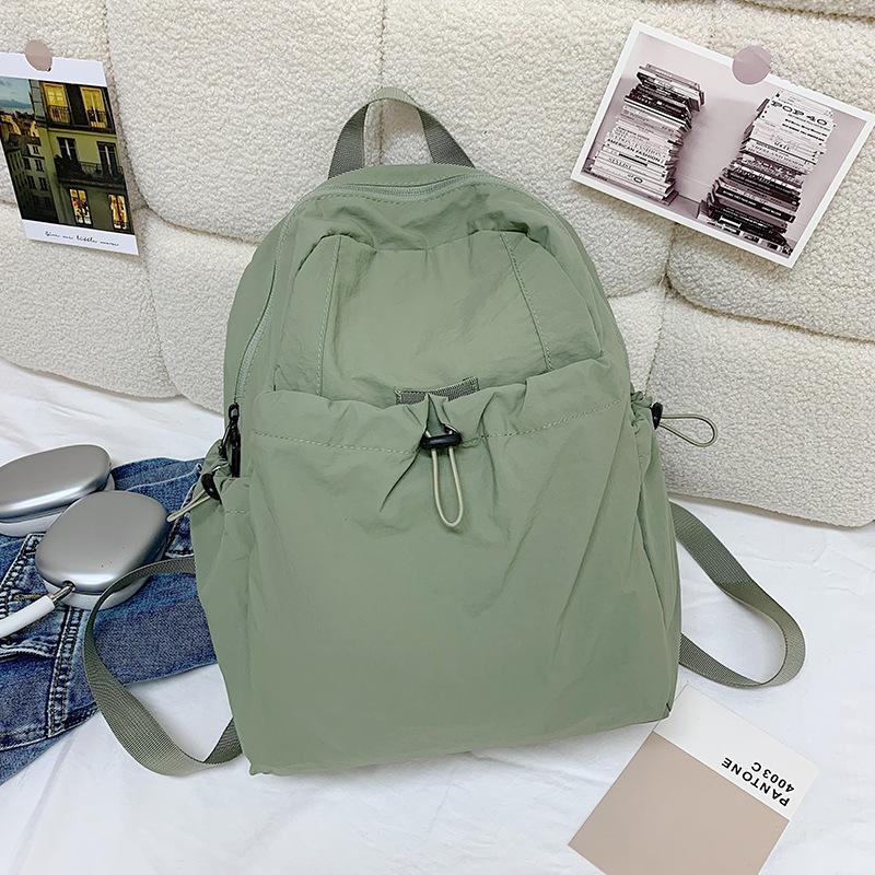 Outdoor new backpack trendy Korean version niche folds casual foreign style waterproof large capacity college student lightweight backpack