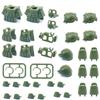 Military Equipment Weapon Vest SWAT Soldier MOC Mini Action Figures Attachments Army Components Building Block Bricks Playthings Juguetes