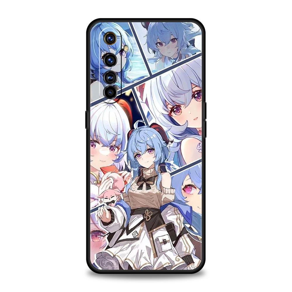 For Realme GT Neo 2 3 3T 5 Phone Case 12 11 5G 10 9 8 5G 7 6 GT5 GT3 GT2 Pro Plus C21 C11 C25 Cover Genshin Impact  Alhaitham