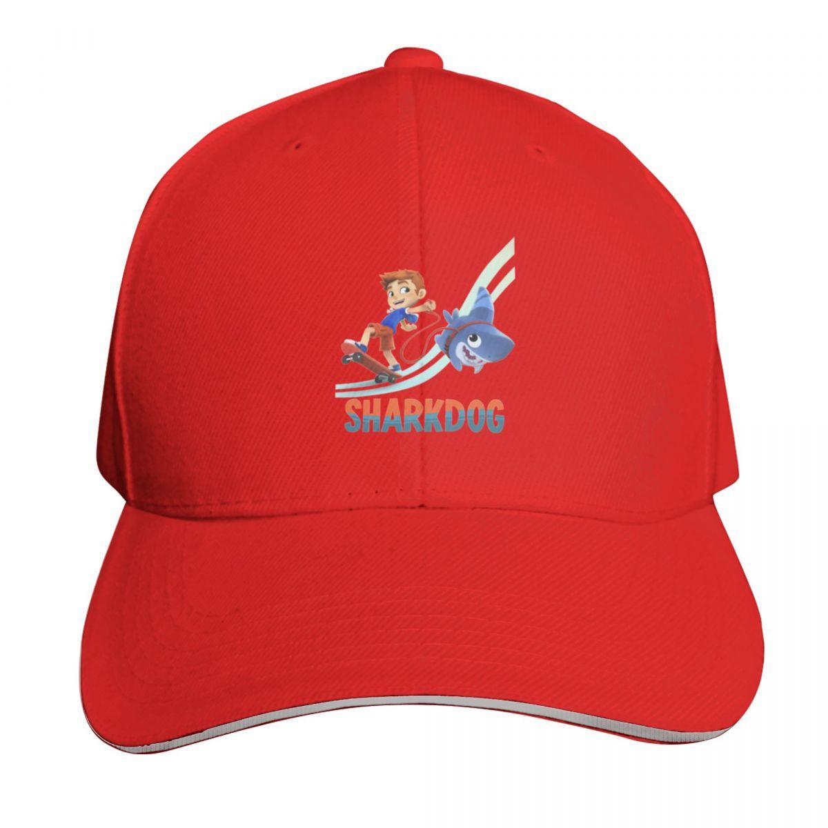 Sharkdog Baseball Cap Luxury Unisex Hat Funny hats Anime western Hat Unisexs Baseball Womens