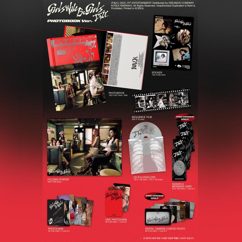 ITZY Girls Will Be Girls (Photobook Ver.) PP