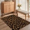 Neuer Eingang Stilvoller Leopardenmuster Teppich rutschfest weicher Bodenteppich für Wohnzimmer Schlafzimmer Kinderzimmer Dekor Mehrere Größen