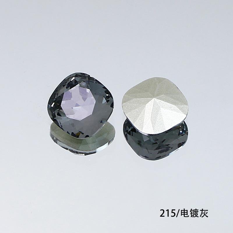 10Pcs Crystal K9 Glass Drill Tip Bottom Drill Fat Square Special-Shaped Nail Drill Clothing Accessories