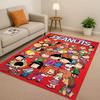 3D  Snoopy Dog Peanuts Cartoon Christmas Living Room Non-Slip Area Rug Carpet for Bedroom Playroom Sofa,Home Decor Doormat