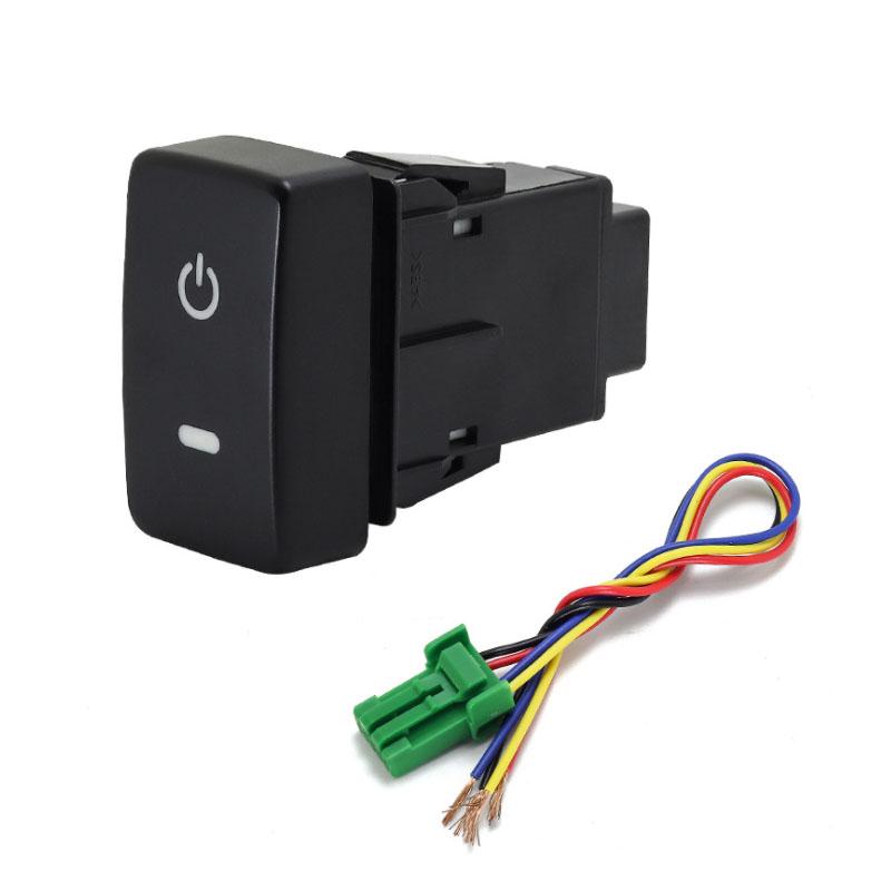 

1 шт. BSM DRL светодиодный обогрев заднего вида парковочный радар источник питания рулевая панель кнопка переключения для Honda Fit power supply