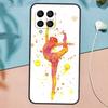 Gymnastics Oil Painting Case For Samsung Galaxy M31 M11 M21 M14 M34 M54 M12 M32 M52 M15 M13 M16 M36 M56 M53 M35 M55
