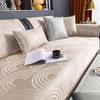 Summer High-end Ice Silk Sofa Cushion Washable Summer Non-slip Sofa Living Room with Mat Seat Cushion Cover Cover Towel