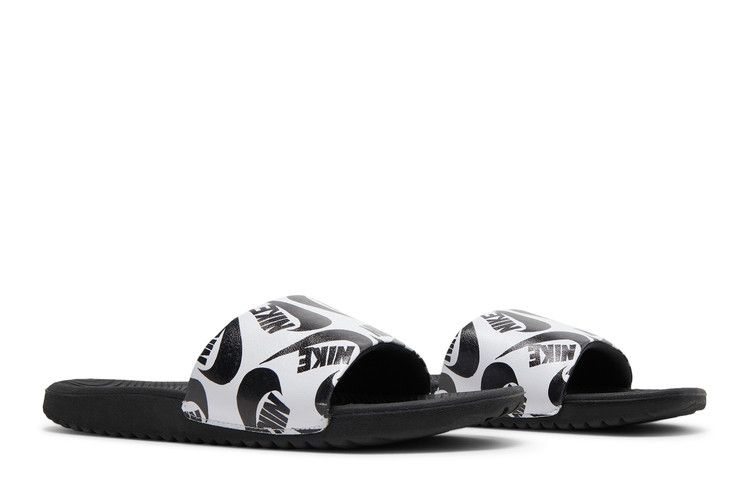 Nike Kawa Slide SE JDI GS 'Black White'