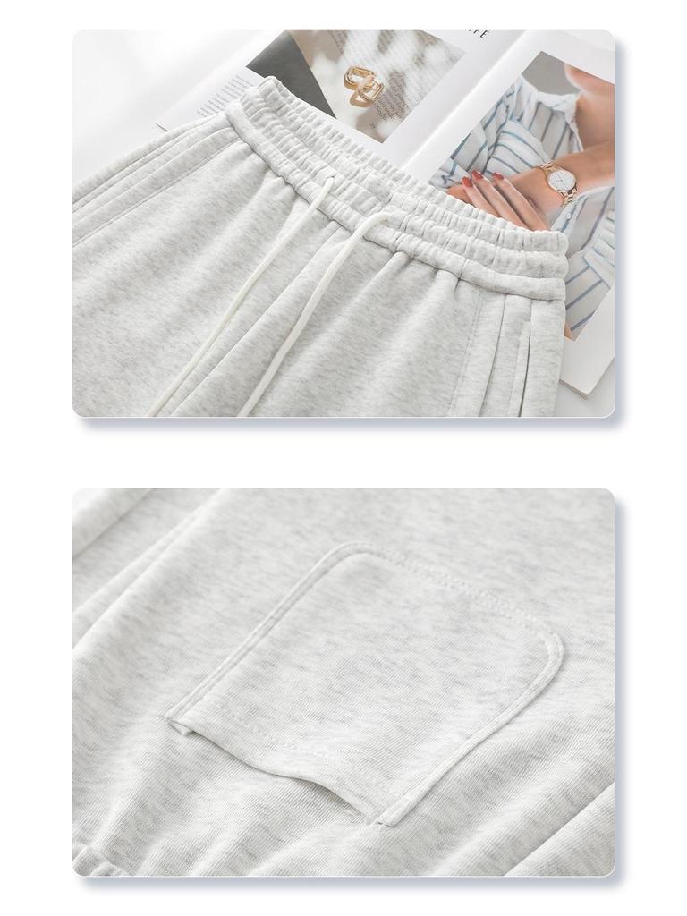 Women's Yellow High-Waist Loose Sweatpants - Spring 2025 Collection, Wide-Leg Straight Scimitar Design