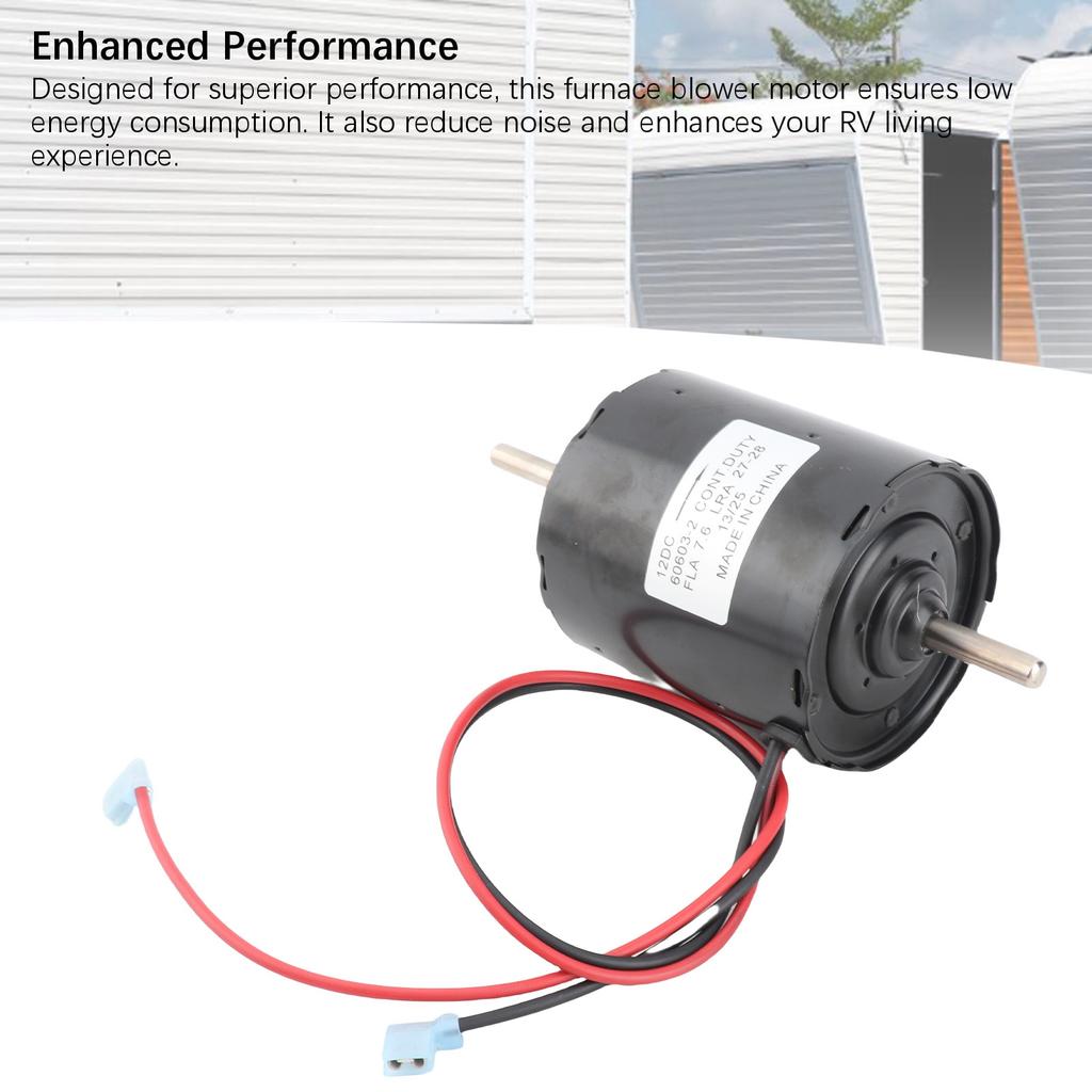 RV Heater Blower Motor 37697 12VDC Stable Performance Replacement for Atwood Hydro Flame RV Furnace Heater