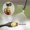 10Pcs Brass Construction Misting Nozzles Adjustable Spray Irrigation Sprayers  Outdoor Cooling